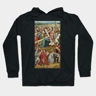 Christ Carrying the Cross, Christ Child - Hieronymus Bosch Hoodie